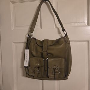 Aimee Kestenberg Soft Olive Shoulder Bag